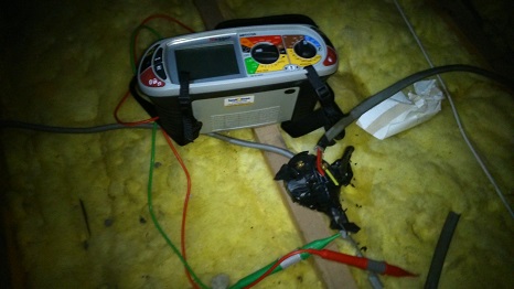 Attic Wiring Fault